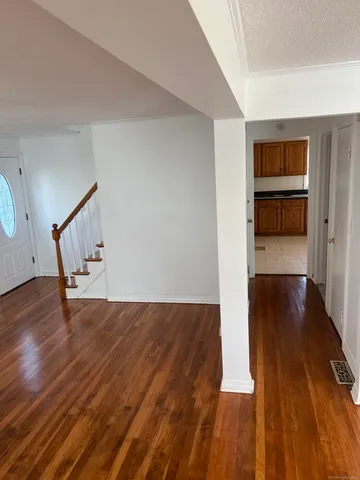 wooden floor in an empty room