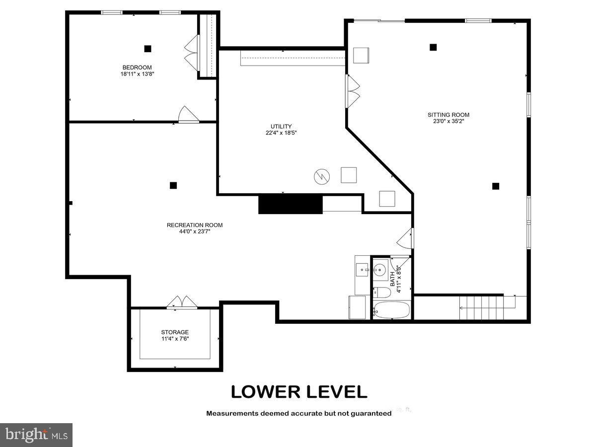 39 River Ridge Lane Fredericksburg, VA 22406 - Photo 94 of 94 Spacious lower level floor plan layout.