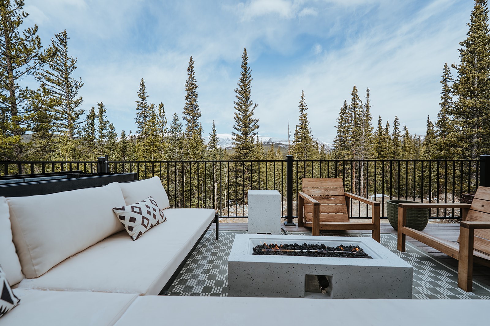 223 Guymard Road Fairplay, CO 80440 - Photo 47 of 49 a view of a terrace with furniture