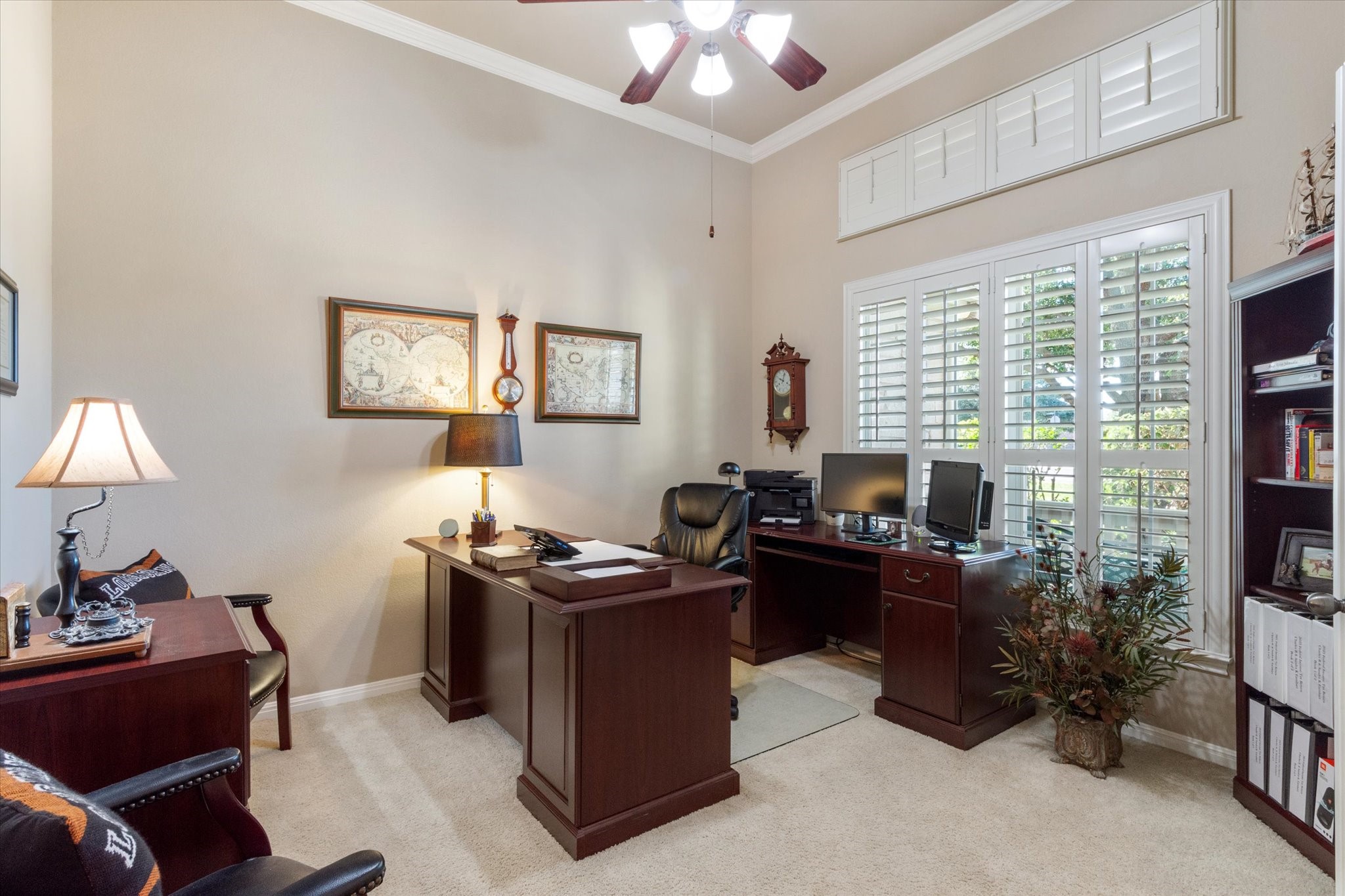 5421 Cypress Ranch Boulevard Spicewood, TX 78669 - Photo 6 of 42 a view of a workspace with furniture and a window