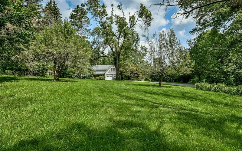 3940 Bakerstown Road Gibsonia, PA 15044 - Photo 2 of 25 Front Yard, House sits way back from the road