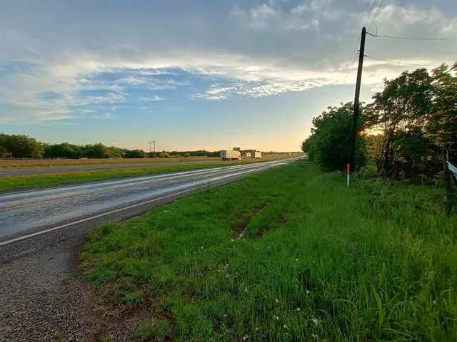 a view of an ocean from a hall