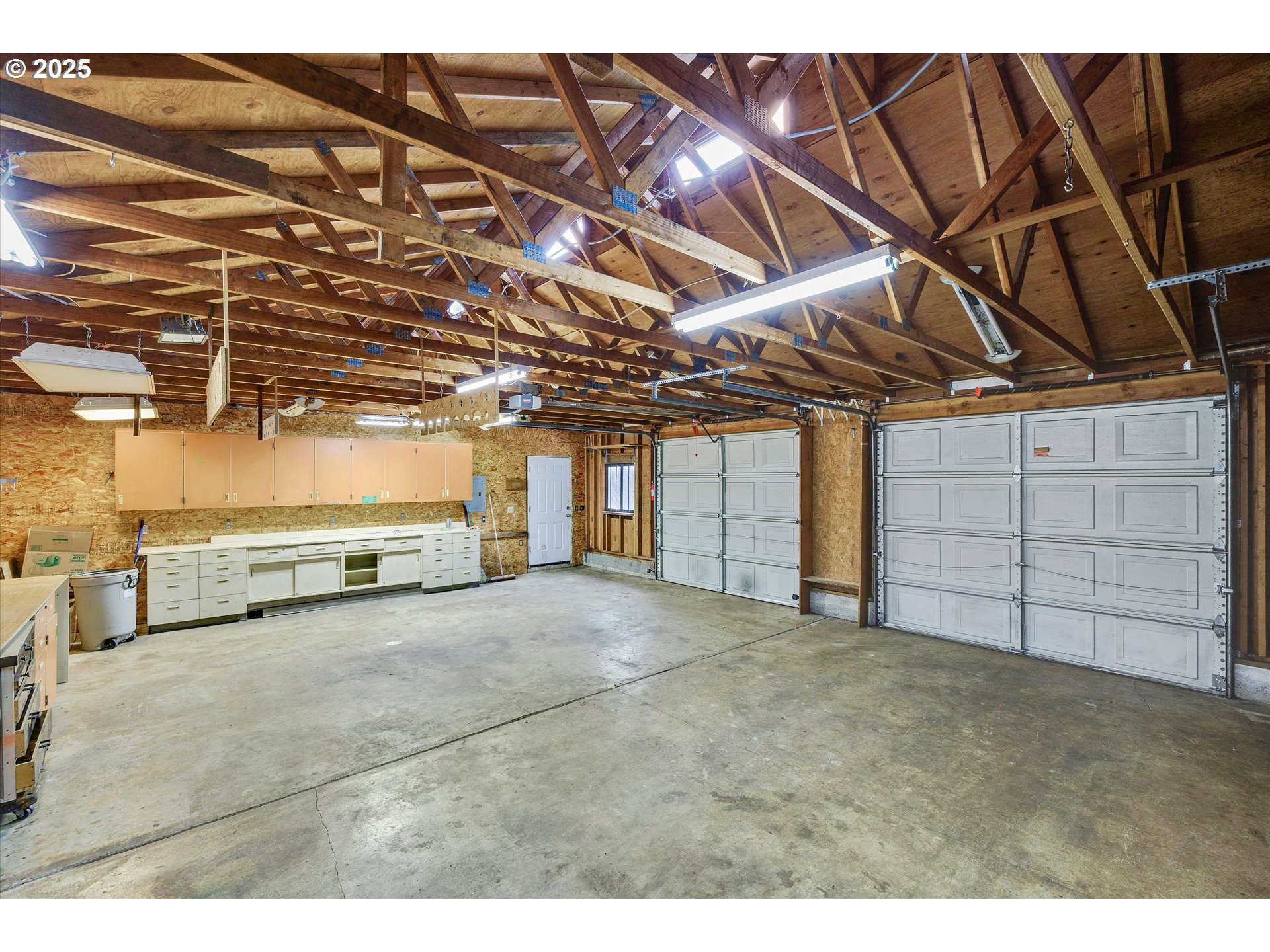 25164 South Springwater Road Estacada, OR 97023 - Photo 22 of 43 a view of a room with wooden walls