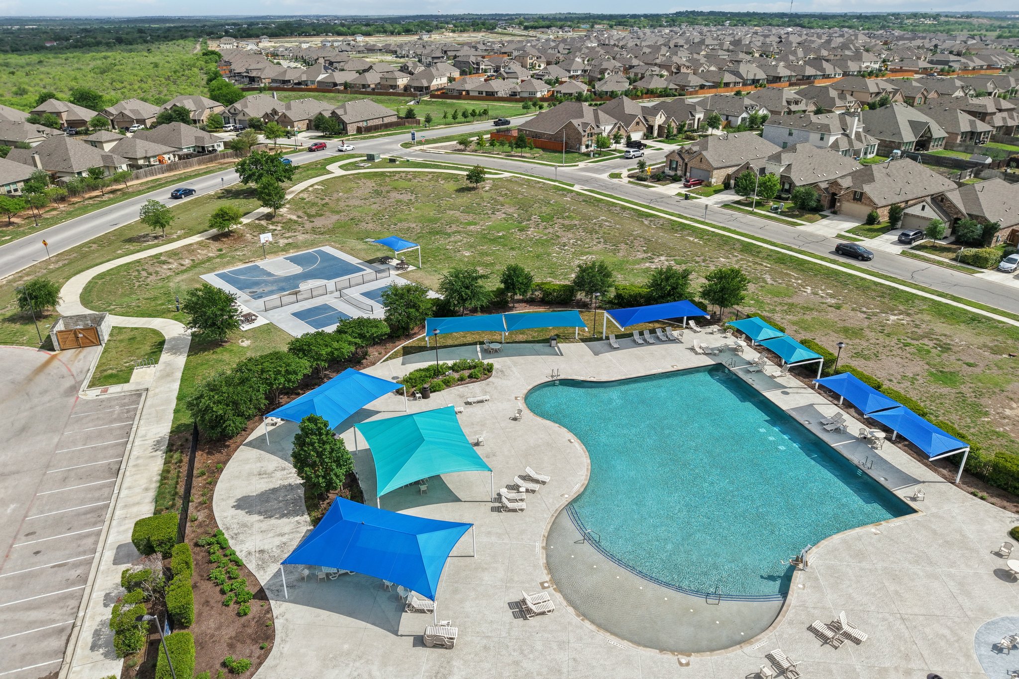 930 Nautical Loop Kyle, TX 78640 - Photo 21 of 25 Resort style pool at Crosswinds