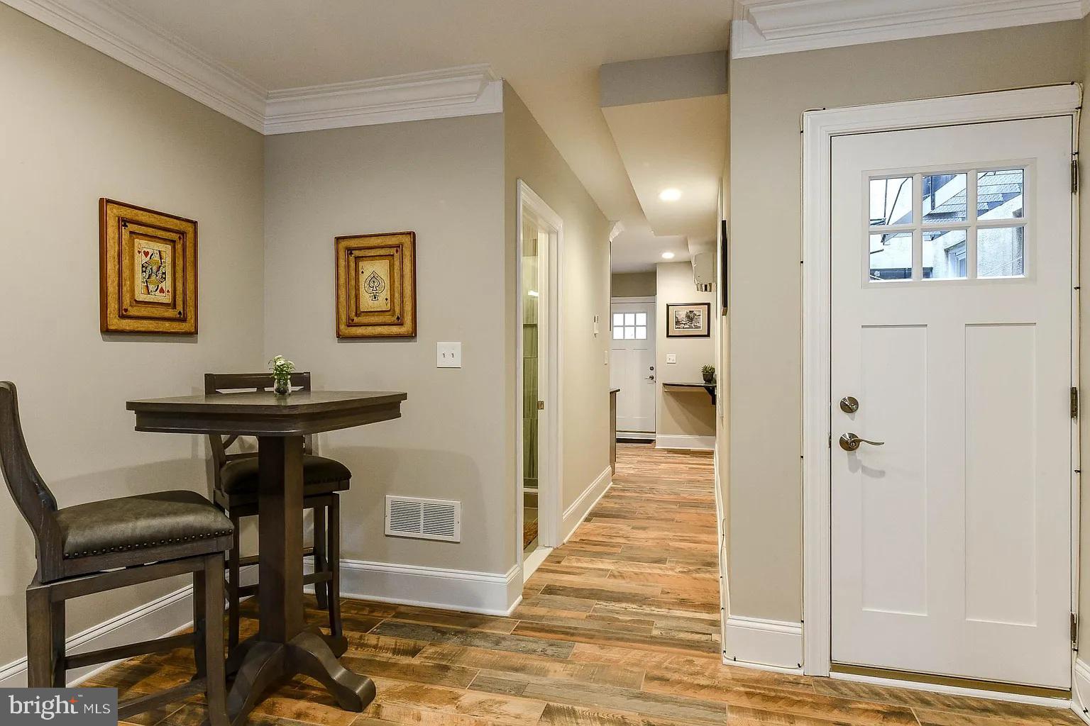 734 Light Street, Unit 2 Baltimore, MD 21230 - Photo 2 of 17 a view of a hallway with seating area