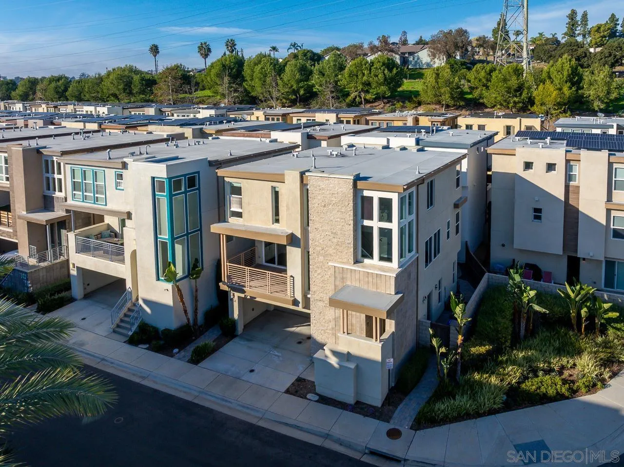 8352 Ridge Court San Diego, CA 92108 - Photo 3 of 68 an aerial view of residential houses with outdoor space and parking