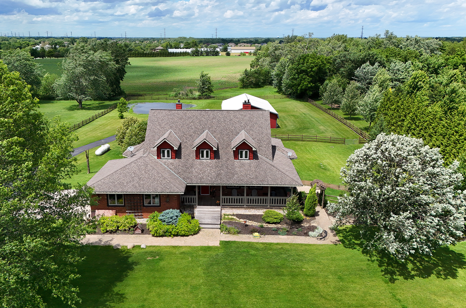 7860 West Steger Road Frankfort, IL 60423 - Photo 3 of 56 an aerial view of a house with garden
