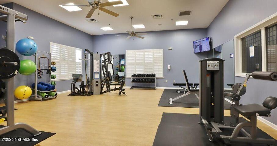 4917 Key Lime Drive, Unit 306 Jacksonville, FL 32256 - Photo 48 of 51 a view of a room with gym equipment
