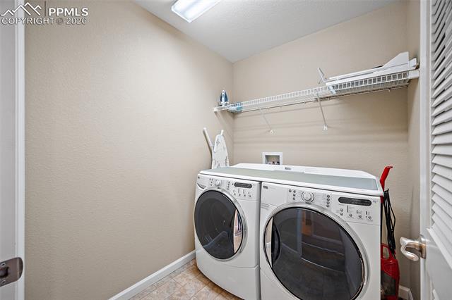 832 Wahsatch Ridge Point Colorado Springs, CO 80903 - Photo 43 of 49 Washer and Dryer goes with the sale!