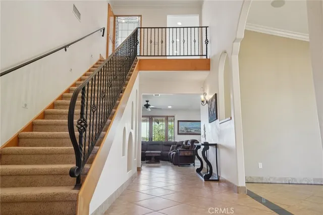 a view of entryway and hall