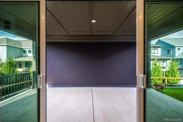 a view of a door front of a house