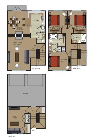 100 Ladson Court, Unit 1007 Decatur, GA 30033 - Photo 19 of 19 a picture of a living room with a rug