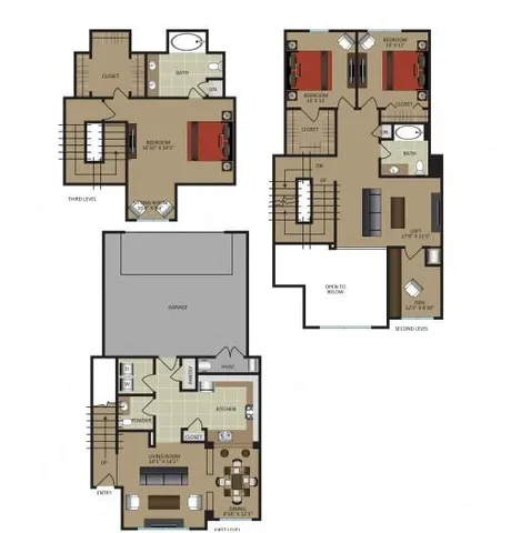 $2,921 | 100 Ladson Court, Unit 914, Decatur, GA 30033