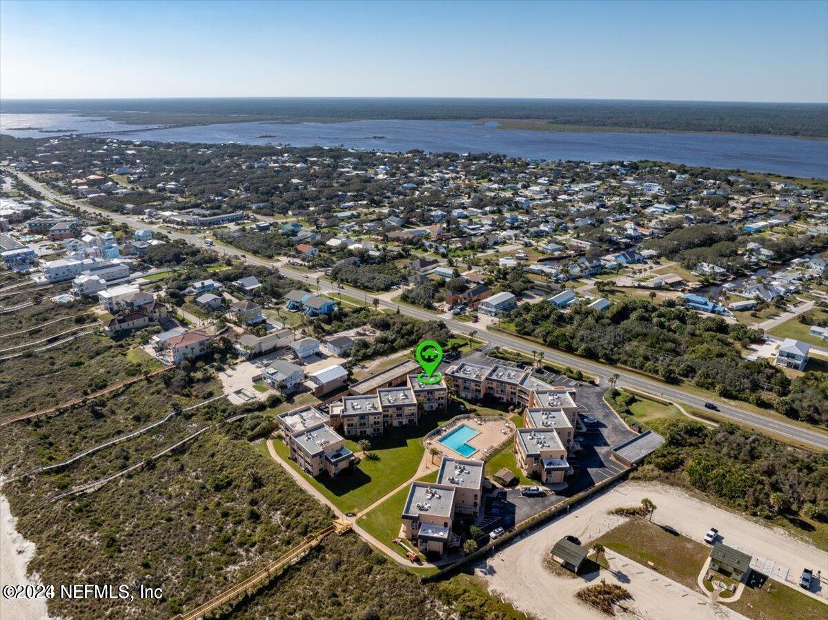 5930 Florida A1A, Unit 8E St. Augustine, FL 32080 - Photo 25 of 31 an aerial view of a city