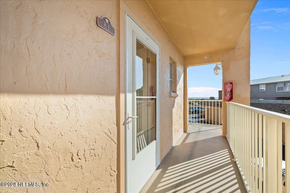 5930 Florida A1A, Unit 8E St. Augustine, FL 32080 - Photo 3 of 31 a view of a balcony
