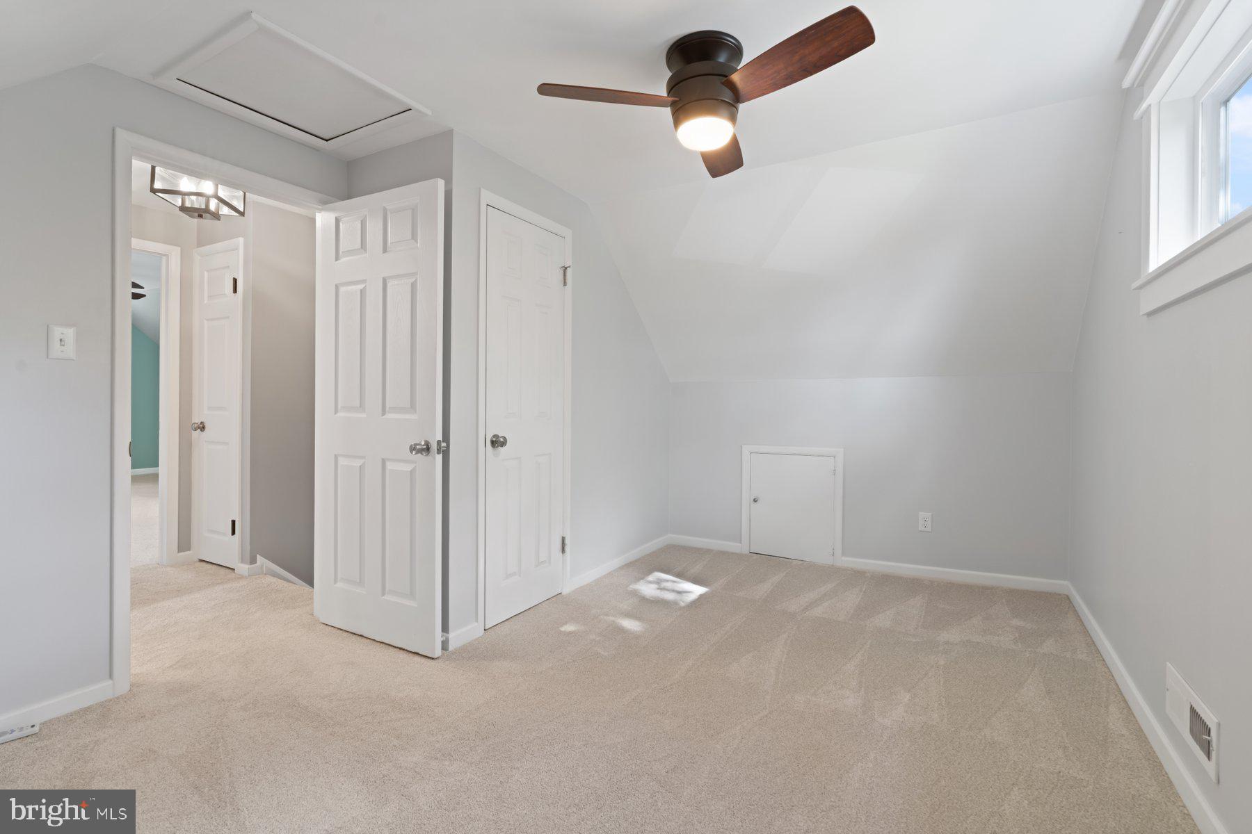 27 Edgemoor Road Lutherville-Timonium, MD 21093 - Photo 24 of 42 an empty room with windows and fan