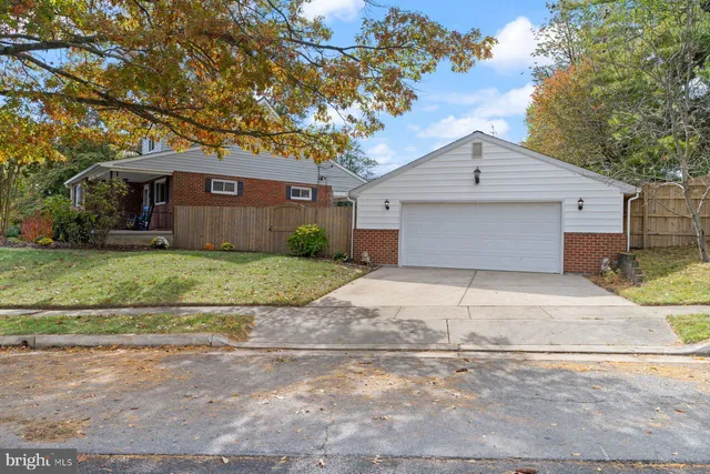 a car parked in a garage