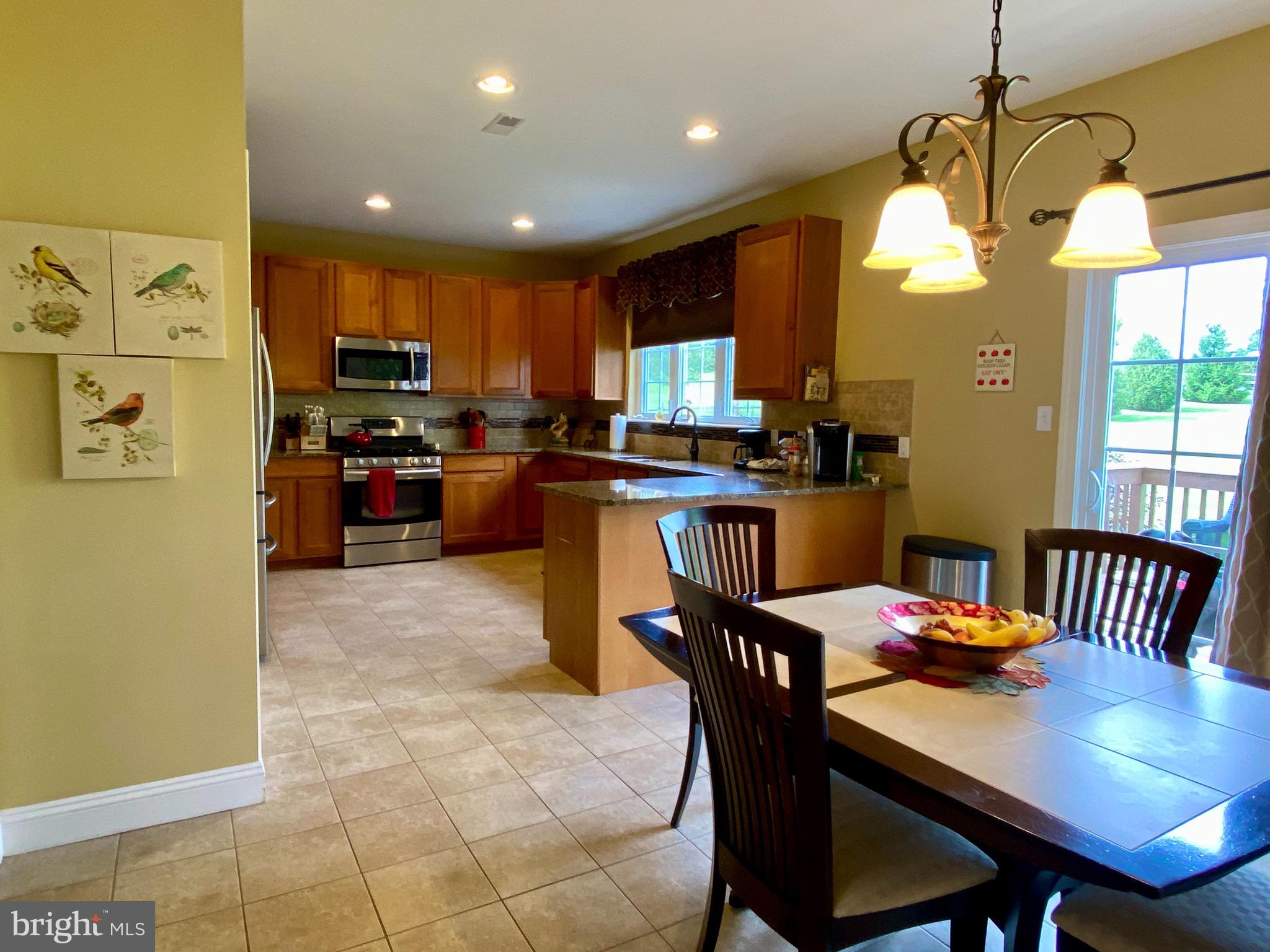 307 Renninger Road Perkiomenville, PA 18074 - Photo 14 of 57 Breakfast Room with Patio Door to Deck