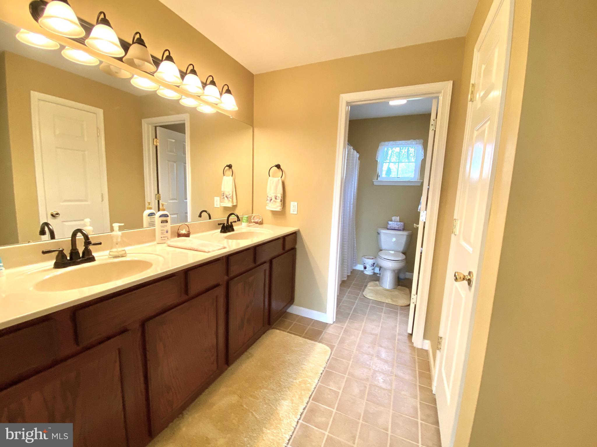 307 Renninger Road Perkiomenville, PA 18074 - Photo 32 of 57 Hall Bathroom with Double-Bowl Vanity