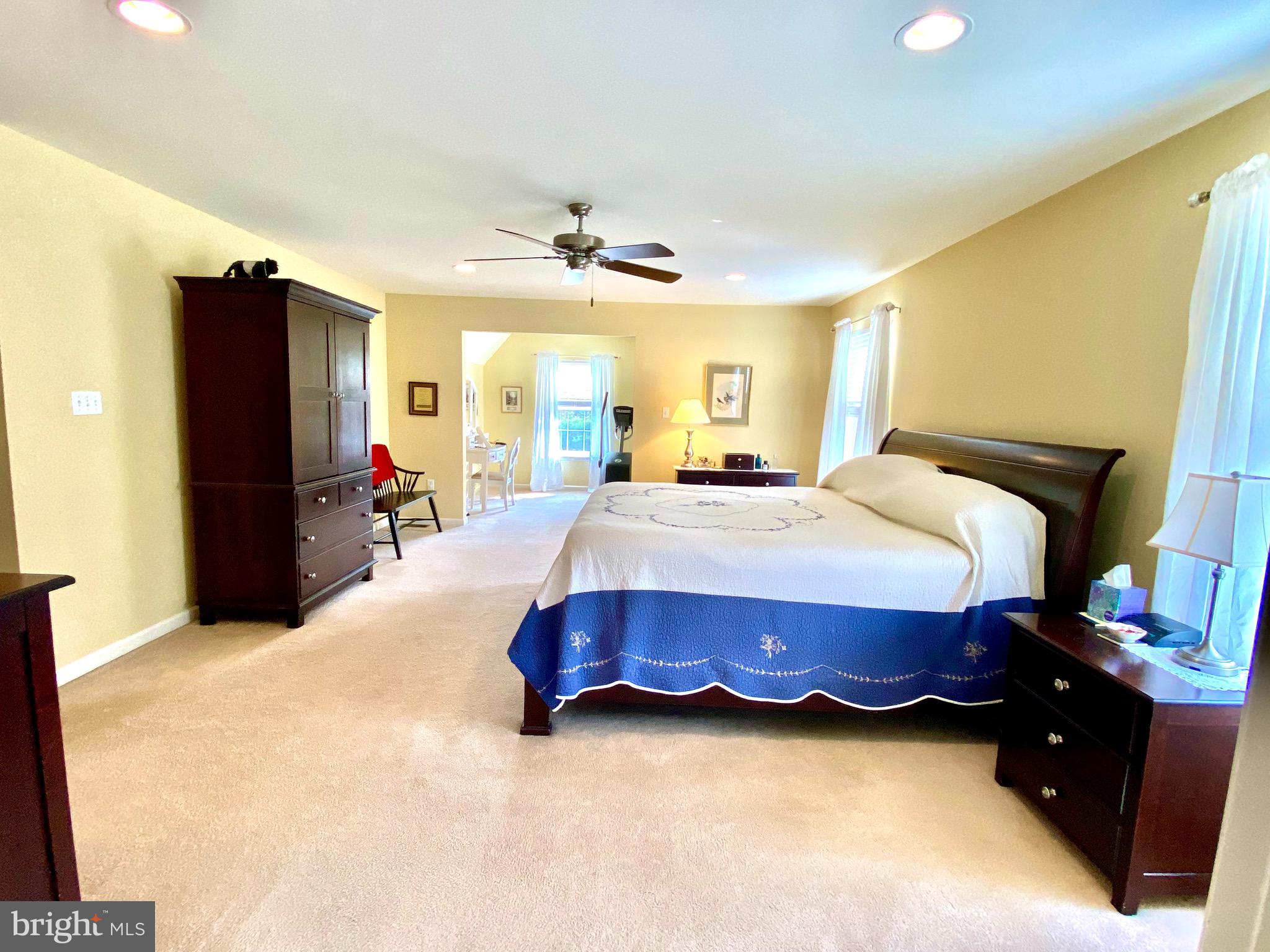 307 Renninger Road Perkiomenville, PA 18074 - Photo 38 of 57 Master Suite with Recessed Lighting & Sitting Room