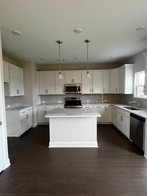3726 Elene Way Murfreesboro, TN 37129 - Photo 9 of 9 a kitchen with stainless steel appliances granite countertop a sink a stove and a refrigerator