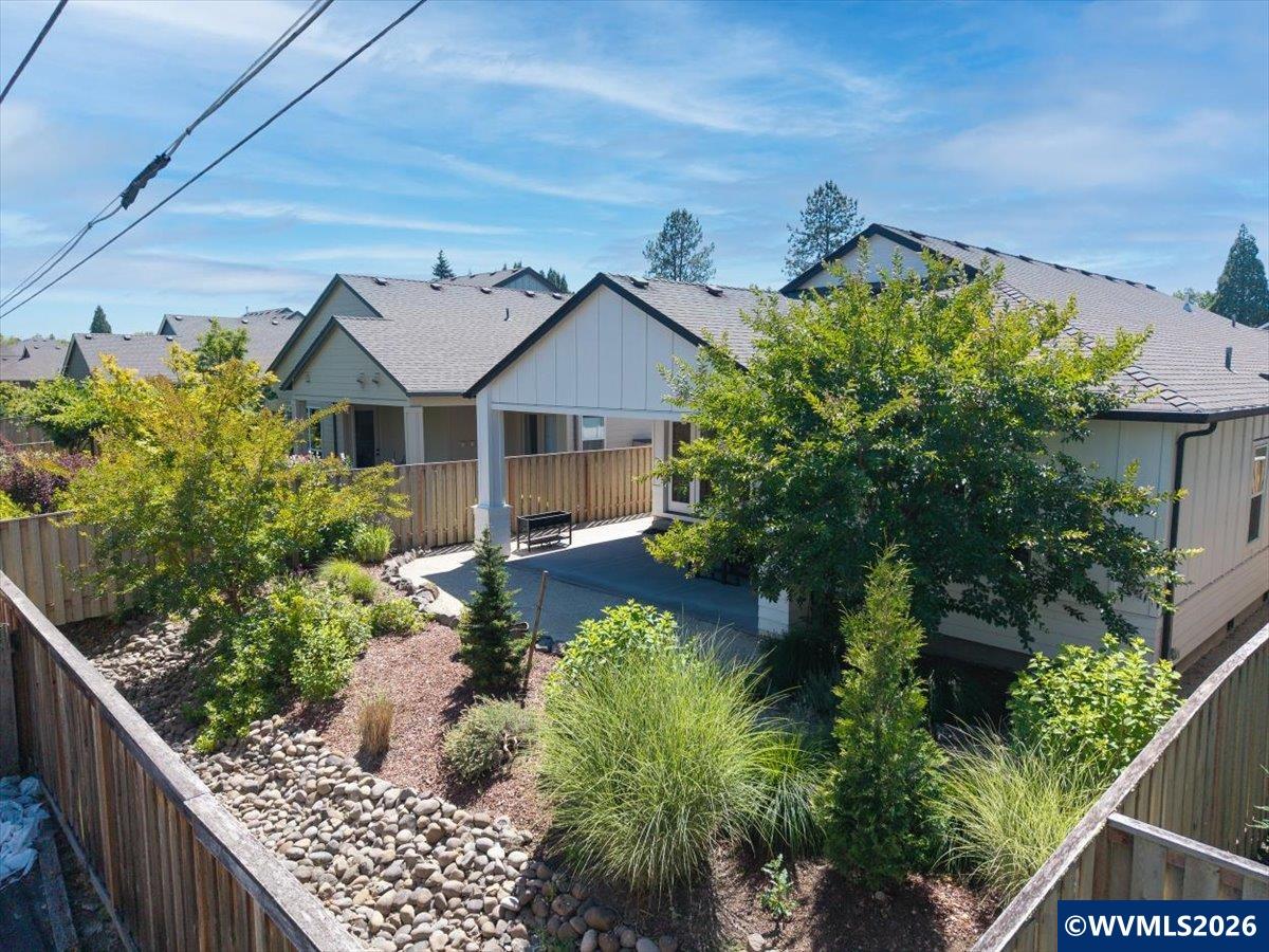 1115 Southwest Sylvia Street Corvallis, OR 97333 - Photo 18 of 22 a house view with a garden space