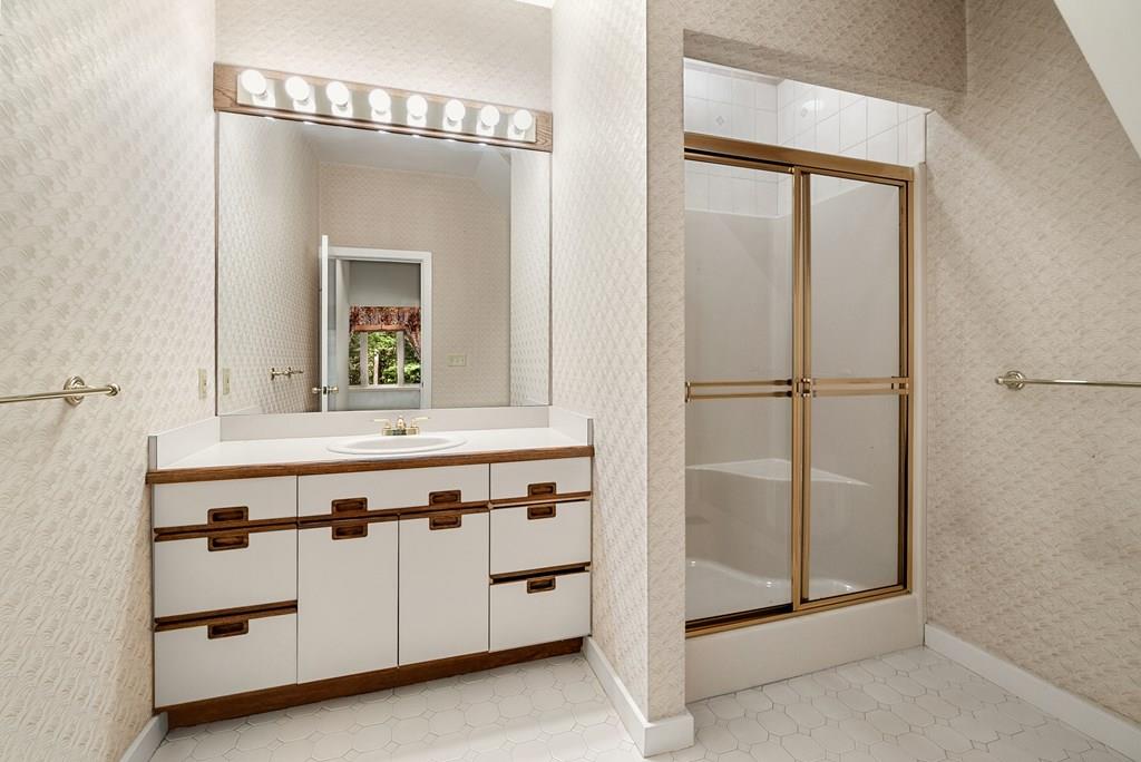 84 French Road Sudbury, MA 01776 - Photo 29 of 36 a bathroom with a sink and a mirror
