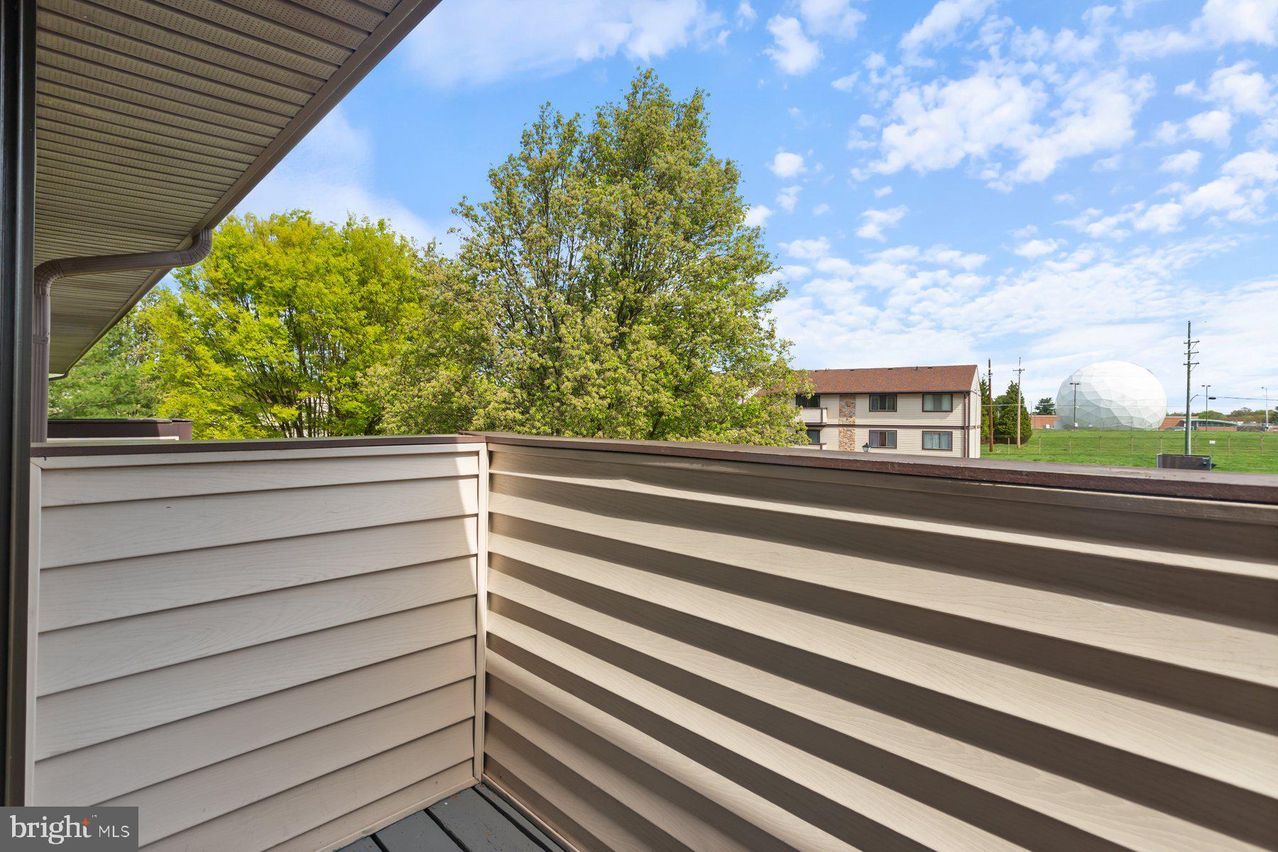 731 L Heather Ridge Drive Frederick, MD 21702 - Photo 3 of 26 Your own private balcony to enjoy a cuppa.