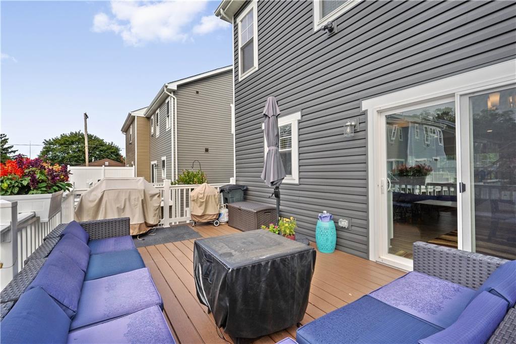 414 Friday Road Pittsburgh, PA 15209 - Photo 20 of 24 a view of a patio with couches table and chairs and potted plants