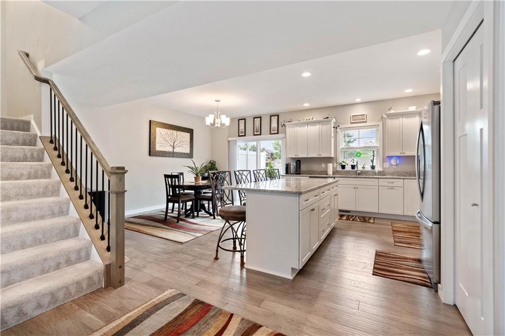 414 Friday Road Pittsburgh, PA 15209 - Photo 3 of 24 a kitchen with counter top space and wooden floor