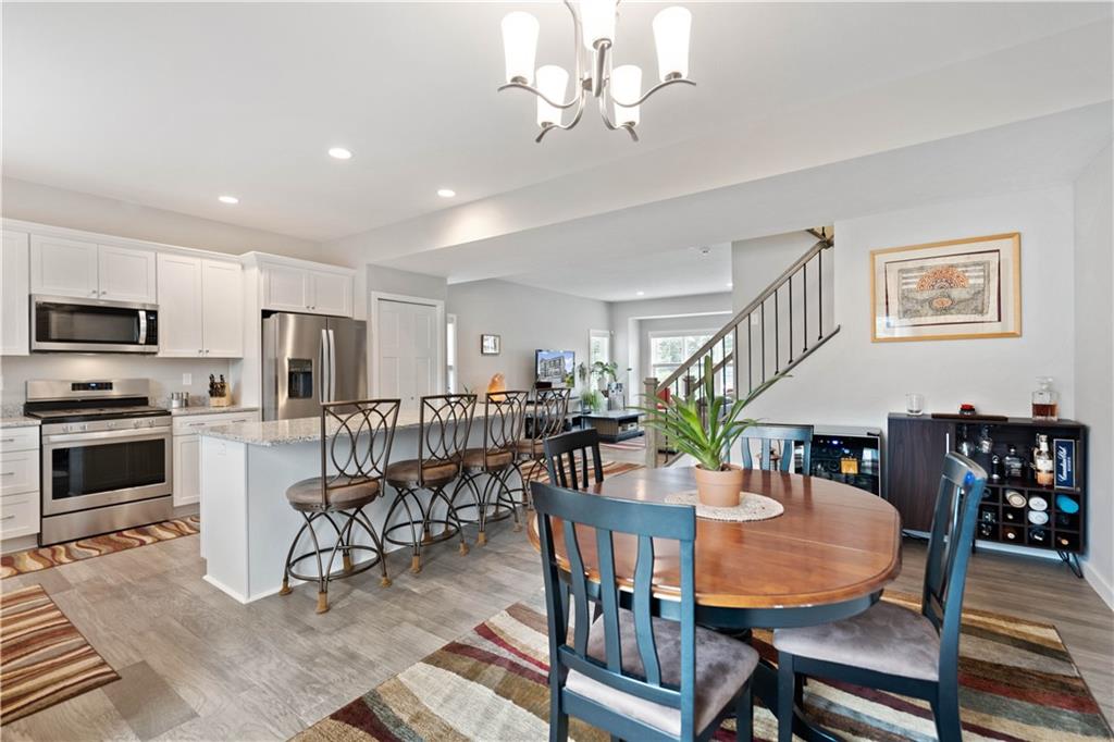414 Friday Road Pittsburgh, PA 15209 - Photo 6 of 24 a view of a dining room with furniture and a livingroom