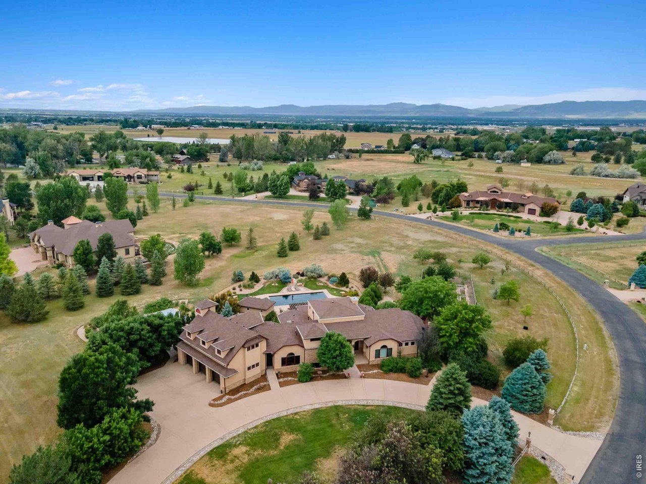 964 Riparian Way Fort Collins, CO 80524 - Photo 39 of 42 an aerial view of a city
