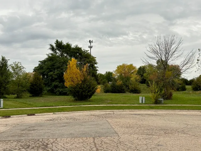 a view of a street with houses