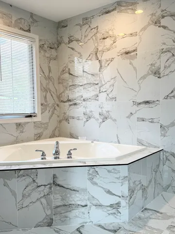 a view of a sink in a bathroom