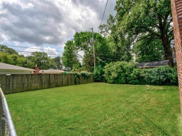 1694 South White Station Road Memphis, TN 38117 - Photo 20 of 26 The fenced backyard has plenty of space.