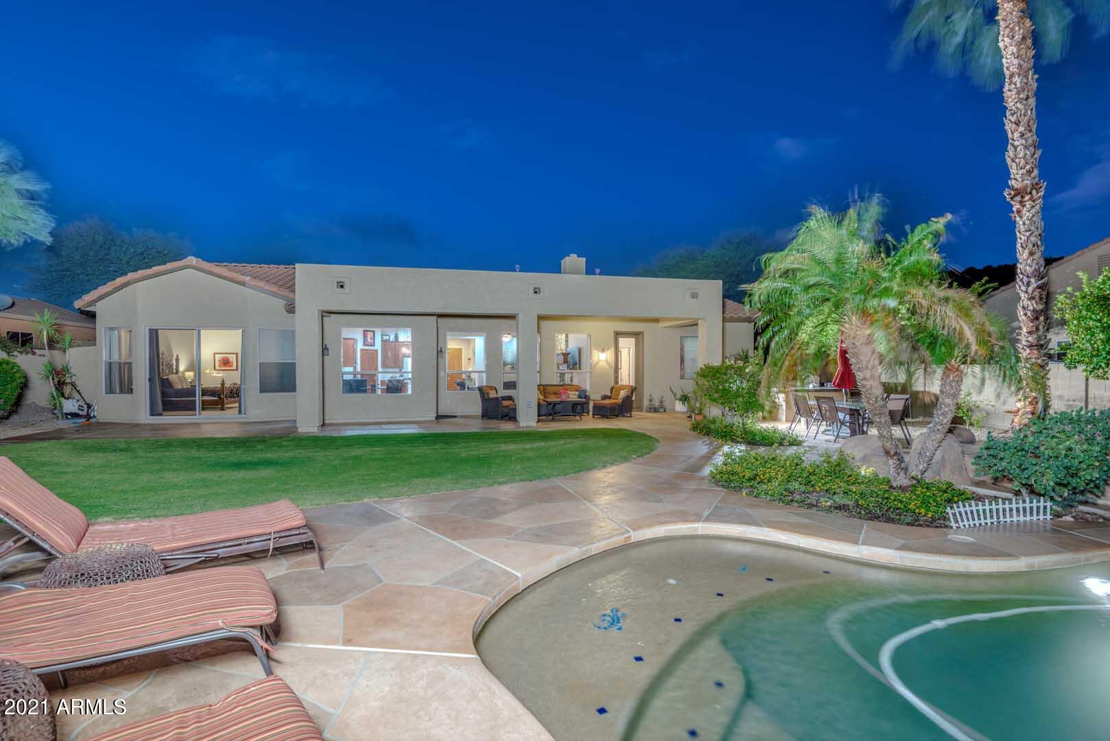 4640 West Rowel Road Phoenix, AZ 85083 - Photo 35 of 48 Night-Backyard