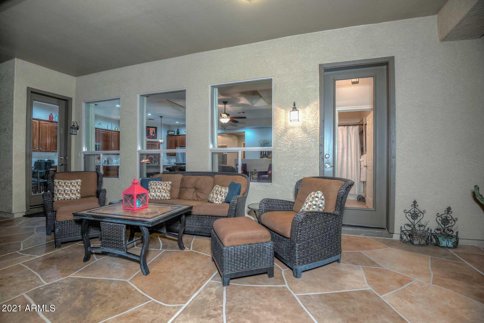 4640 West Rowel Road Phoenix, AZ 85083 - Photo 38 of 48 Night-Covered Patio
