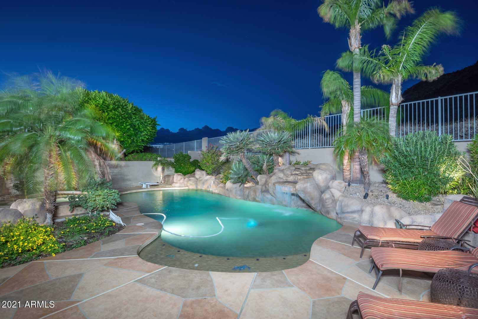 4640 West Rowel Road Phoenix, AZ 85083 - Photo 47 of 48 Night-Pool