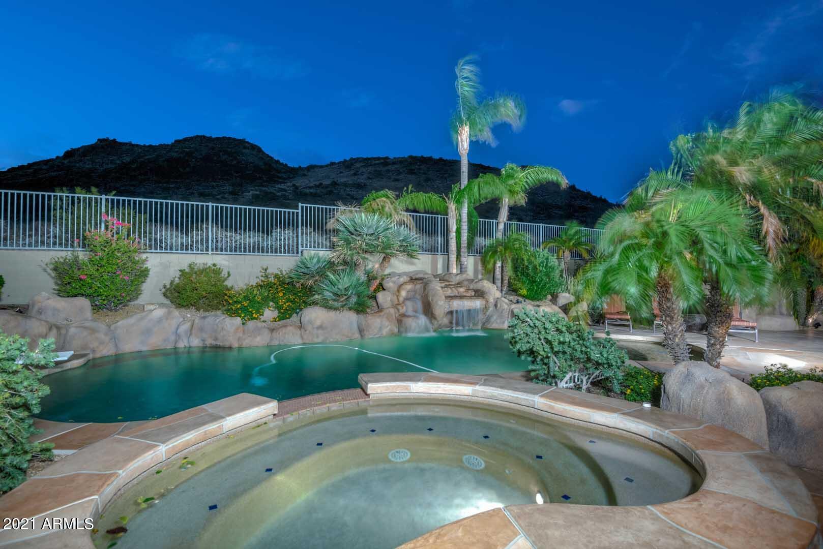 4640 West Rowel Road Phoenix, AZ 85083 - Photo 48 of 48 Night-Pool-Spa