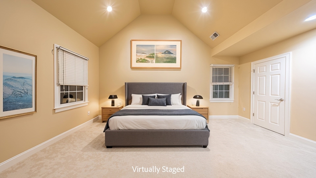 27 Mellon Road Wellesley, MA 02482 - Photo 14 of 42 a bedroom with a large bed and a window