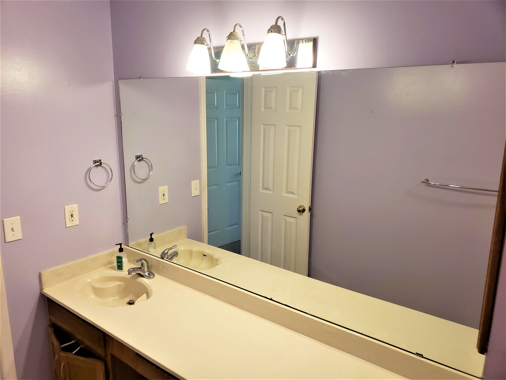 1737 Ridgemere Court Hermitage, TN 37076 - Photo 12 of 14 a bathroom with a sink and a mirror