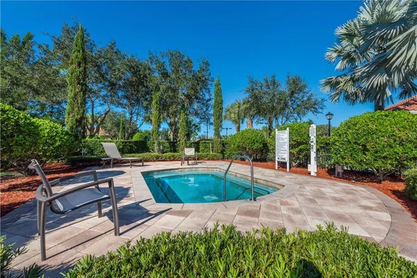a view of swimming pool and lake view