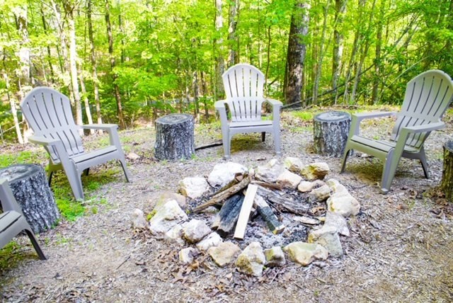 450 Mull Valley Road Morganton, GA 30560 - Photo 36 of 36 a view of backyard with sitting area