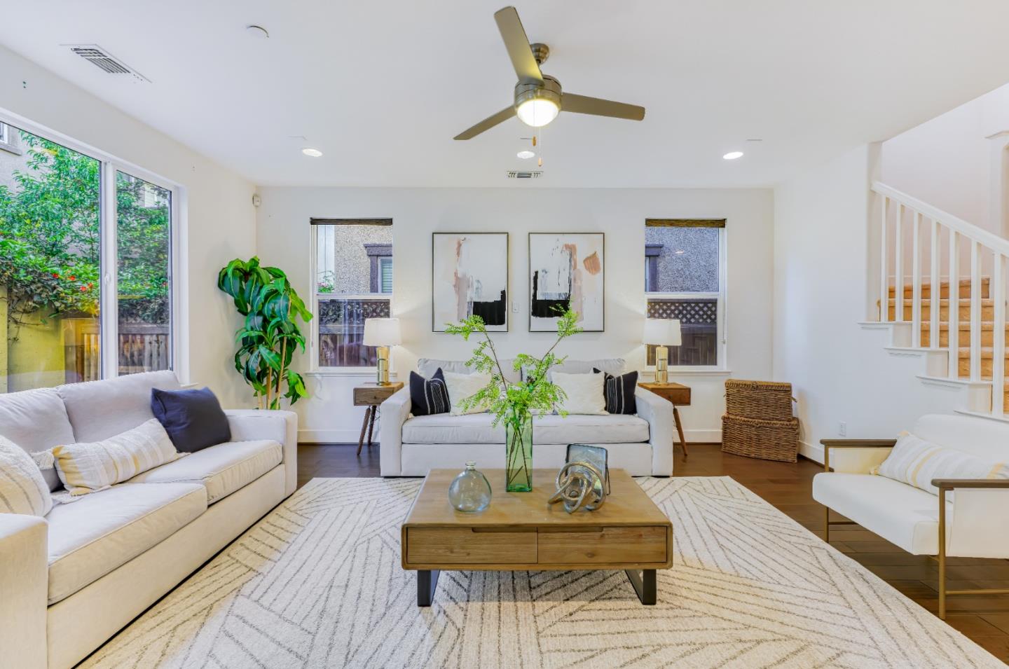 37431 Talamore Common Fremont, CA 94536 - Photo 7 of 41 a living room with furniture and a large window