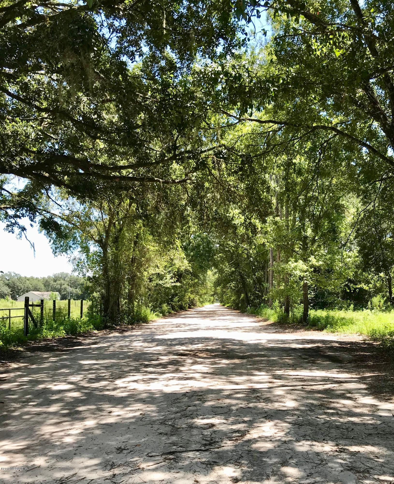 the gravel road