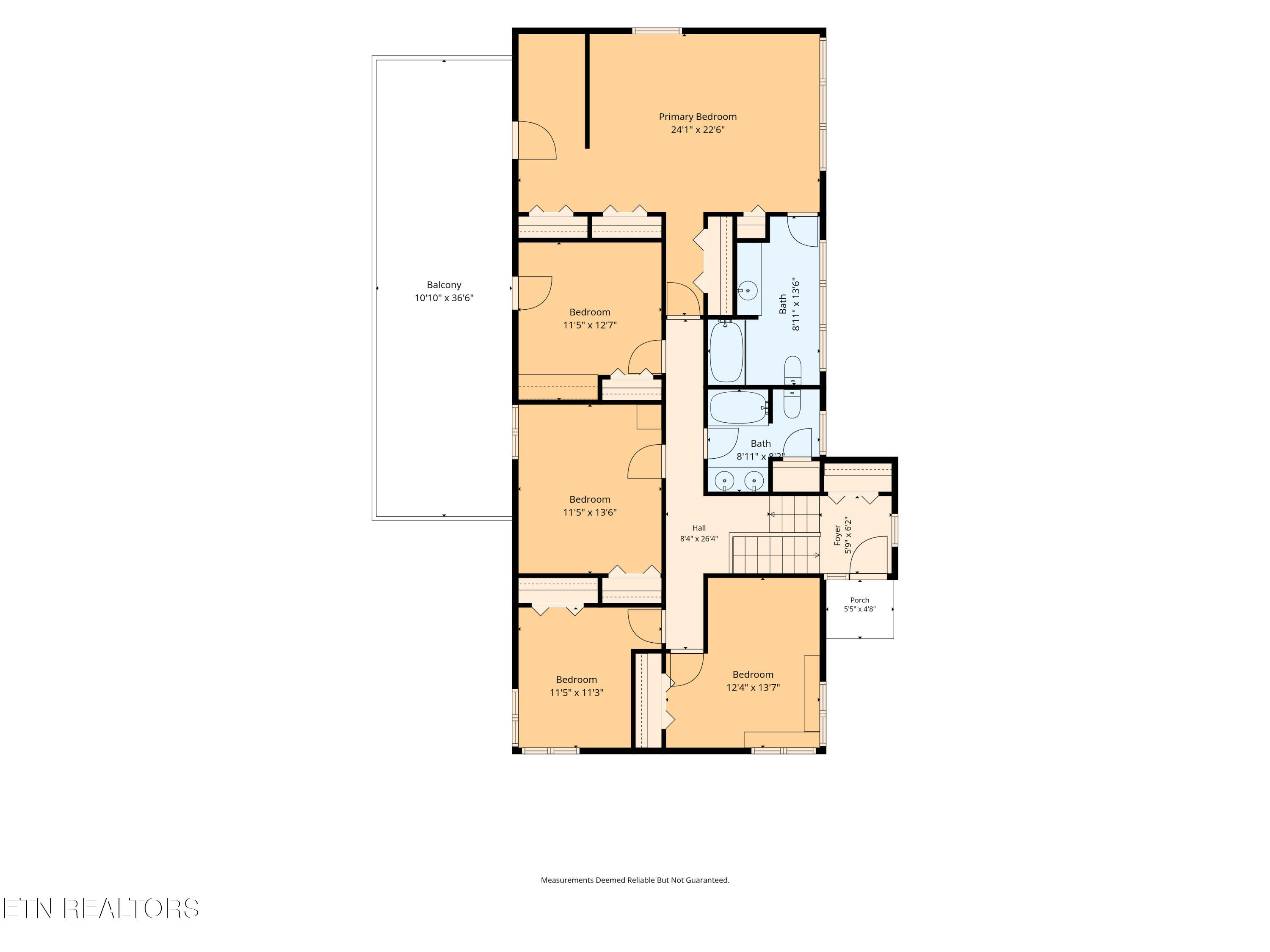 114 Balboa Circle Oak Ridge, TN 37830 - Photo 52 of 52 Floor Plan - Upper Level