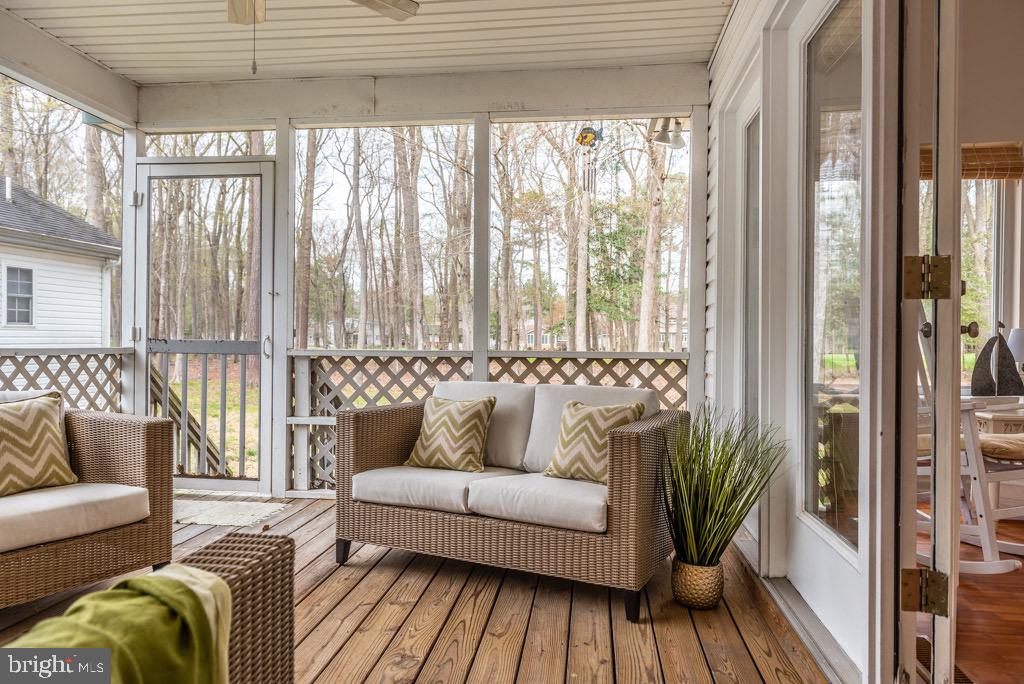 211 Windjammer Road Ocean Pines, MD 21811 - Photo 3 of 68 Screened Porch /Furniture Conveys