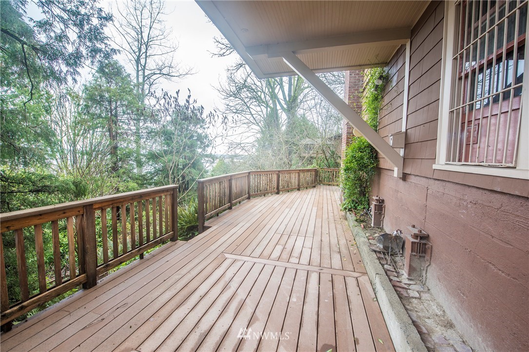 412 36th Avenue Seattle, WA 98122 - Photo 23 of 25 a view of balcony with wooden floor