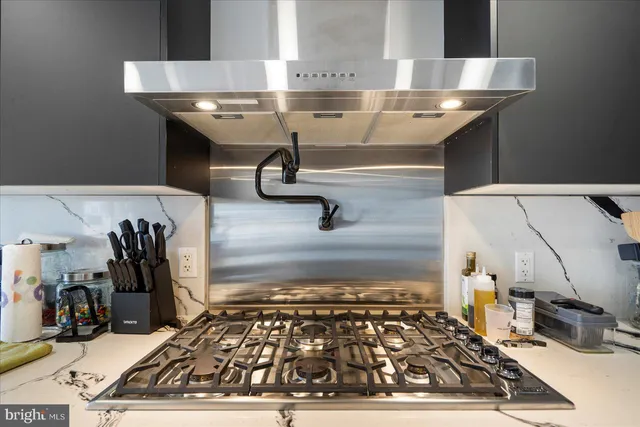 a view of water heater room