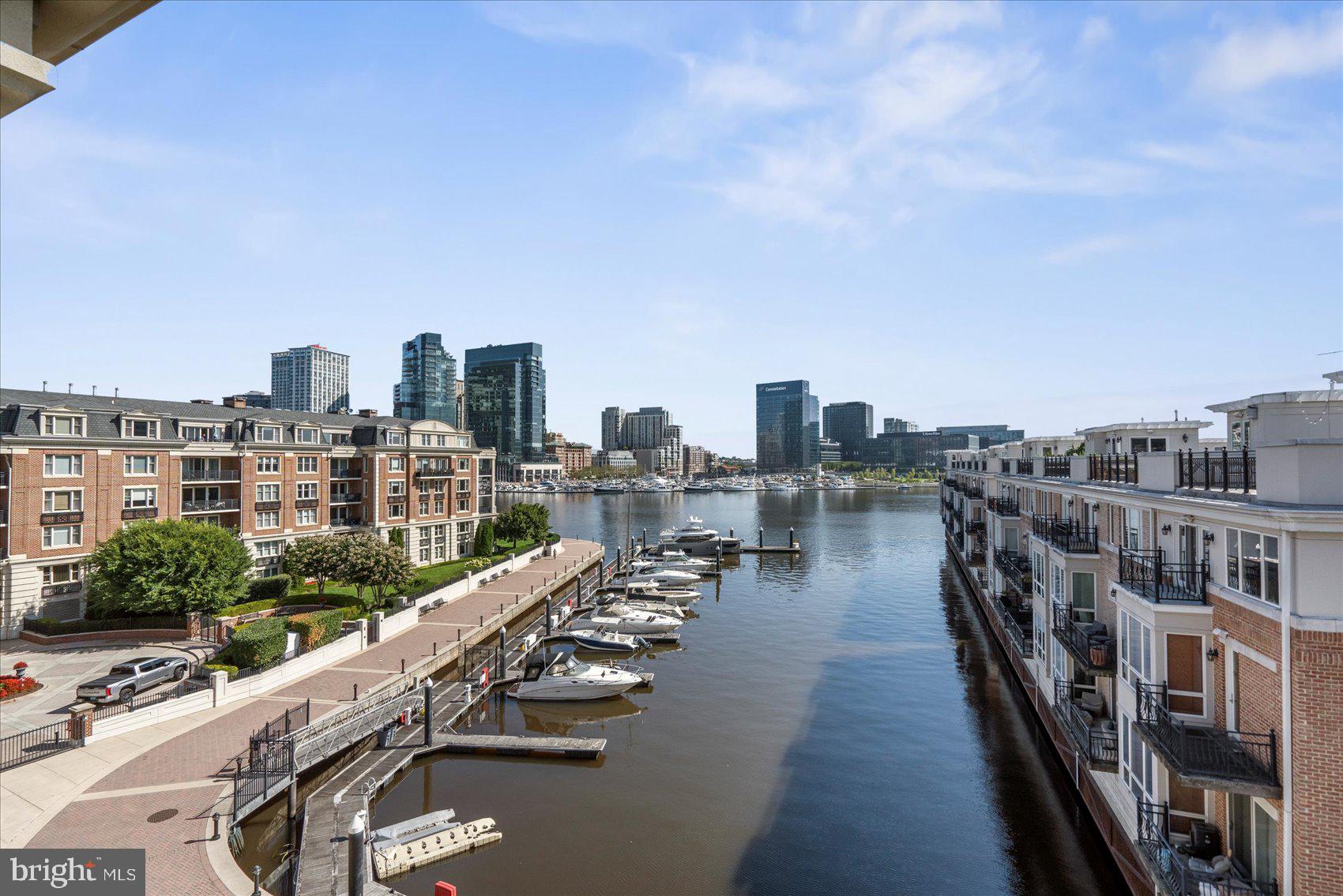 801 Key Highway, Unit T63 Baltimore, MD 21230 - Photo 26 of 43 a city view with tall buildings